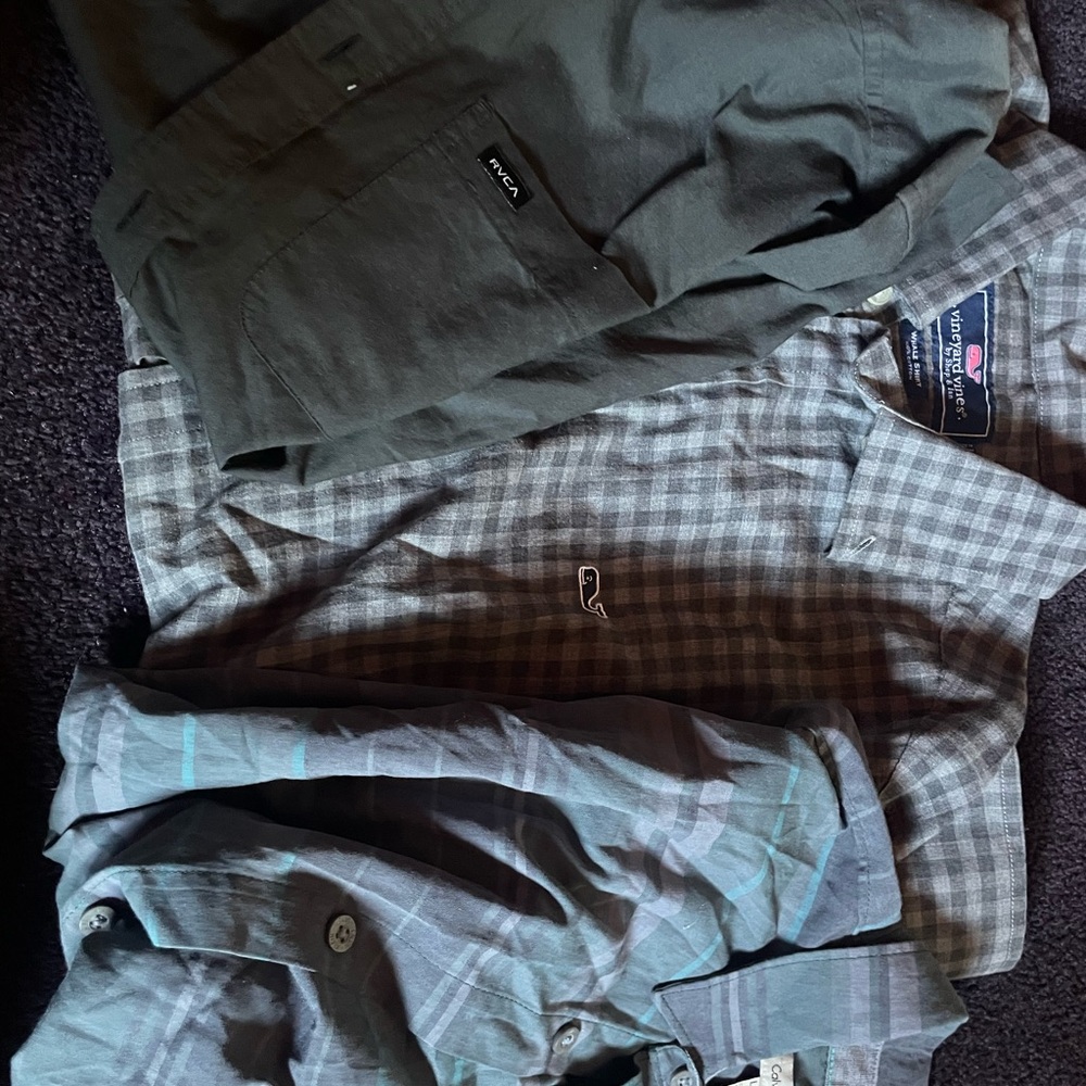 Button up Bundle Vineyard Vines Calvin Klein Rvca